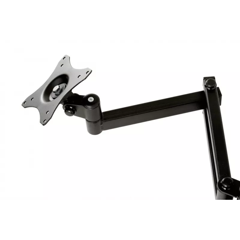 Stovas monitoriui Edbak SV04 dviguba ranka 73,7 cm 10 kg juodas