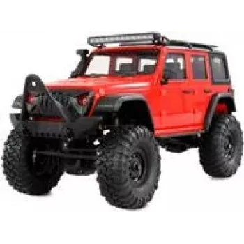 RC visureigis Amewi AMXRock 4WD 1:16 RTR, mastelis 1:16, keturių ratų pavara, paruoštas važiuoti, raudonas