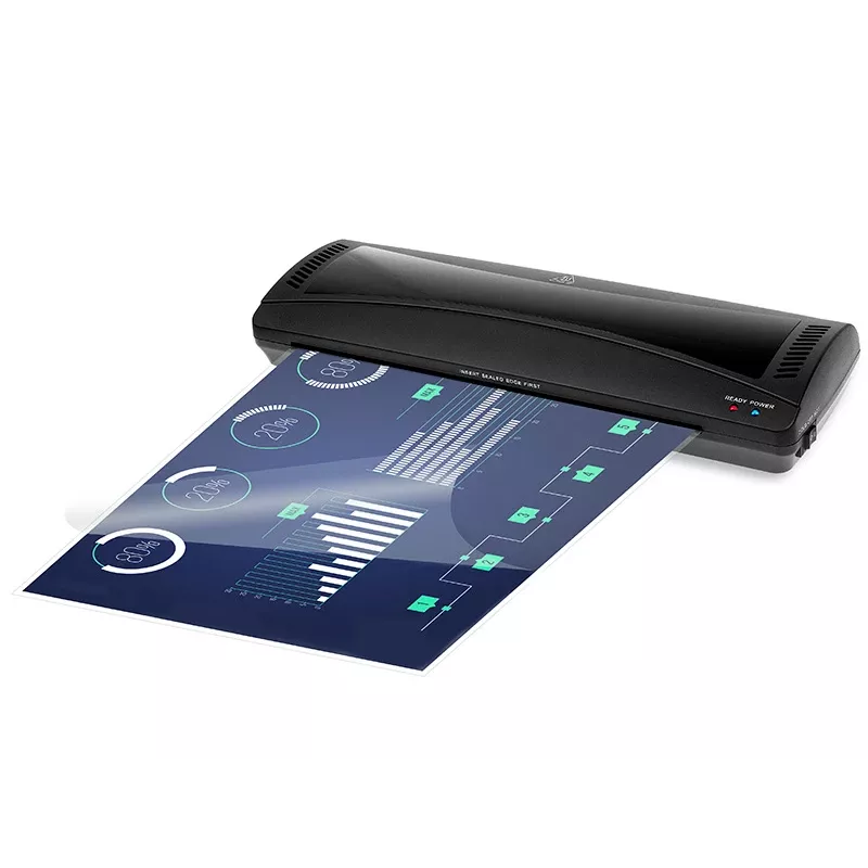 Šalto/karšto laminavimo aparatas TRACER TRL-A3 – A3 laminatorius, maks. plotis 33 cm, juodas