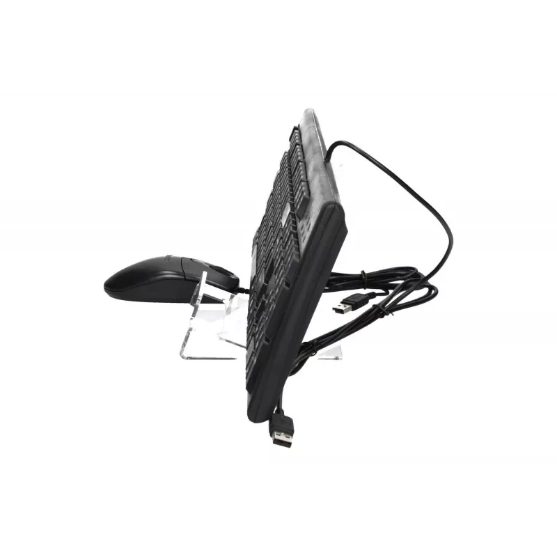 A4Tech KM-72620D - Klaviatūros ir pelės rinkinys - USB - US - Juoda
