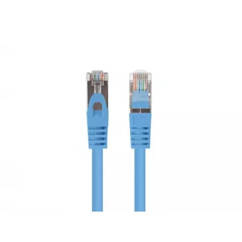 Patchcord LANBERG PCF6-20CC-0150-B RJ45 Cat.6 1,5 m mėlynas, CCA U/UTP