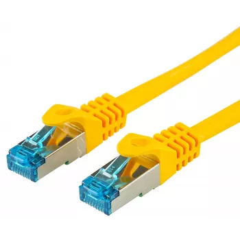 LOGON FTP Cat5e tinklo kabelis, 5 m, RJ-45–RJ-45, 1000 Mbit/s, geltonas