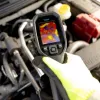 FLIR TG268 infraraudonųjų spindulių termometras -25 iki +400°C juodas su LCD ekranu 320 x 240 pikselių