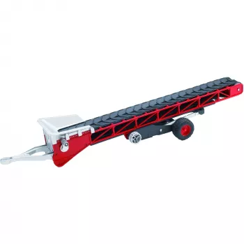 BRUDER 02031 plastikinė atsarginė dalis – konvejerio juosta su sulankstomu vyžiu, juoda/raudona, 1:16