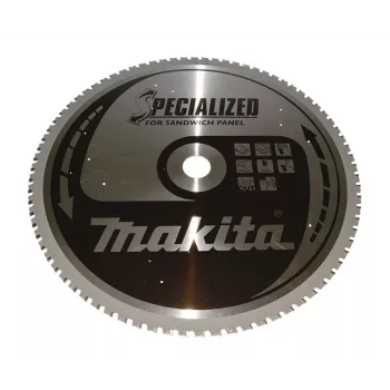 MAKITA diskinis pjūklo diskas 355x30x80Z specializuotas sumuštinių plokščių pjovimui