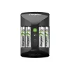 Energizer Pro Charger AC 4 lizdų įkroviklis AA/AAA NiMH baterijoms, 100–240 V, su 4×2000 mAh baterijomis