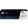 HP 128A geltoni originalūs LaserJet tonerio kasetė, 1300 puslapių, geltona, 1 vnt.