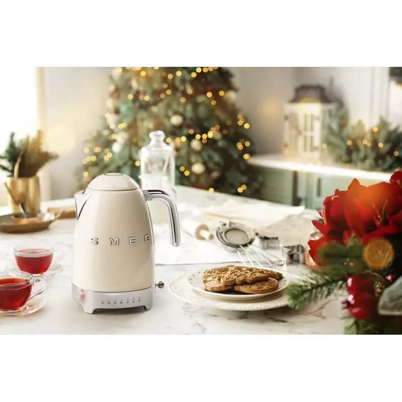 Elektrinis virdulys Smeg 1,7 l 2400 W Kreminė