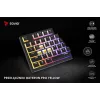Belaidė mechaninė klaviatūra Savio SAVGK-PHENIX YELLOW PUDDING, geltona, USB