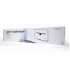 Gembird WM-S80F-01 plonas fiksuotas televizoriaus laikiklis ant sienos 37–80" (2,03 m), VESA iki 600x400, iki 50 kg, juodas
