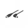 Wentronic Goobay USB 2.0 Hi-Speed laidas, juodas, 0,5 m - USB 2.0 kištukas (A tipas) > USB 2.0 kištukas (B tipas) (93016)
