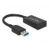 USB adapteris DeLOCK 65698 USB 3.2 Gen 2 0,15 m USB A USB C juodas