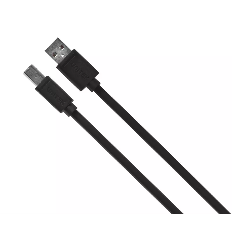 UNITEK Y-C421GBK USB kabelis 5 m USB 2.0 USB A USB B Juodas
