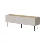 TV spintelė Cama Meble FELLINI 150x40x52 cm, kašmyro rėmas, aliejumi dengtas ąžuolo viršus