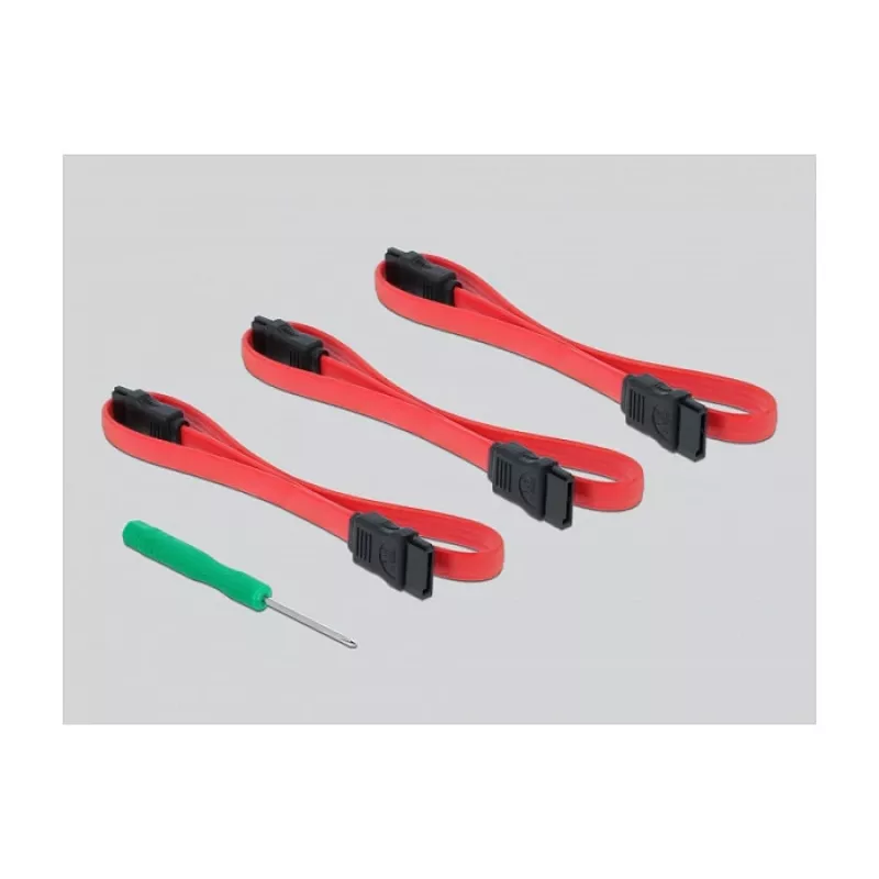 DeLOCK PCI Express kortelė su 3 SATA prievadais ir 2 M.2 Key B lizdais