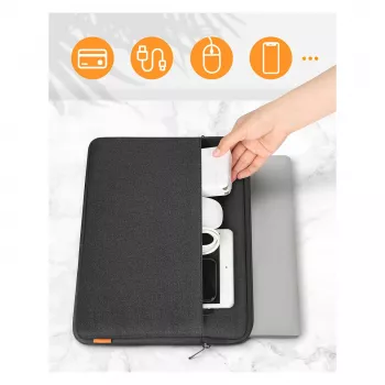 Inateck LB01005 dėklas nešiojamam kompiuteriui iki 39,6 cm (15,6 colių), juodas