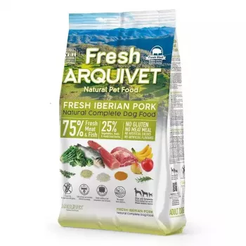 ARQUIVET Fresh Iberian Pork and fish - pusiau drėgnas šunų ėdalas - 2,5kg