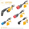 Maitinimo adapteris/inverteris Juice Technology EL-JB3AEVE2 22000 W Viduje/lauke