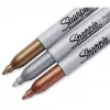 Sharpie 1986006 žymekliai smailiu antgaliu – bronzos, aukso, sidabro spalvos (3 vnt.)