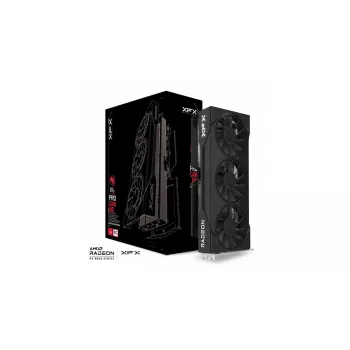 Vaizdo plokštė XFX Radeon RX 9060 XT 16GB GDDR6, 128 bitų, PCIe 5.0, 3 ventiliatoriai, 3 ekranai, 290×124×49 mm