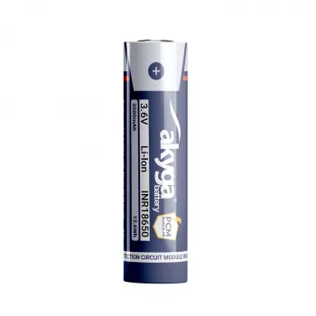 Akyga AKY2465 INR18650-35M-PCM Li-Ion 18650 akumuliatorius 3,6 V 3500 mAh su PCM apsauga