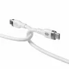 HYPER HyperJuice 240W Silikoninis USB-C į USB-C laidas (1 m) - Baltas