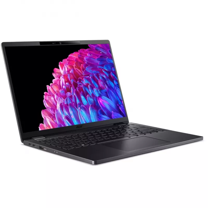 Acer TravelMate P6 14 TMP614-73-TCO nešiojamas kompiuteris - 180° vyrių dizainas - Intel Core Ultra 5 125H / 1.2 GHz - Evo - Win 11 Pro - Intel Arc Graphics - 32 GB RAM - 1.024 TB SSD NVMe - 35,6 cm (14) (NX.B5LEG.002)