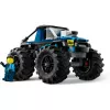 Konstruktorius LEGO City 60402 Mėlynas monstrų sunkvežimis su didelėmis padangomis, 148 dalių, 1 minifigūrėlė, nuo 5 metų