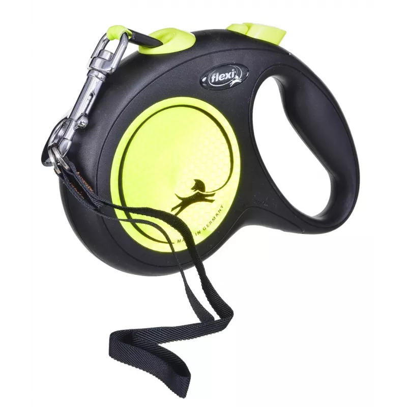 FLEXI New Neon L – atitraukiamas pavadėlis – 5 m