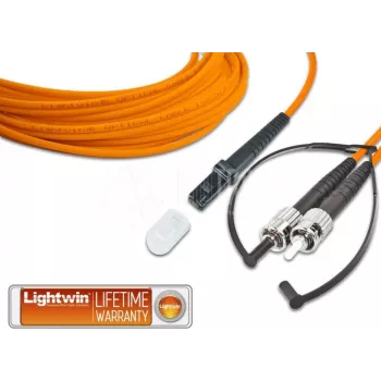 Lightwin aukštos kokybės dvipusis LWL šuoliukas, MM OM2, MTRJ - ST (LDP-50 MTRJ-ST 2.0)