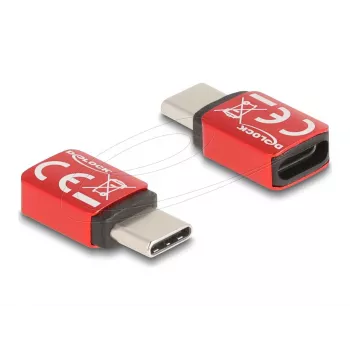 Mobiliojo įrenginio įkroviklis DeLOCK 60689 Smartphone Raudonas 48V 2 USB Type-C