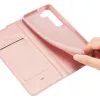 Dux Ducis Skin Pro dėklas su užsegimu ir laikikliu Samsung Galaxy S22+ (S22 Plus) rožinis