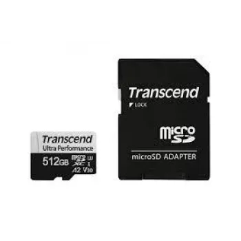 „Transcend“ atminties kortelė „Micro SDXC 512GB A2 340S“