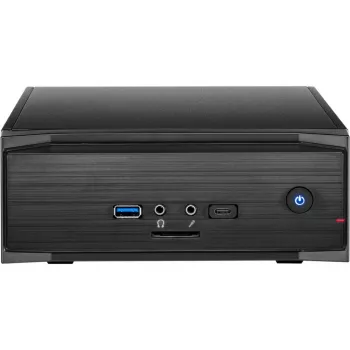 Korpusas Inter-Tech MW-01 II Mini-ITX, USB 3.0 (A+C) juodas, kortelių skaitytuvas (88881244)