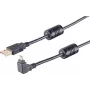 USB laidas ShiverPeaks S/CONN 13-10002 USB 2.0 1m Juodas