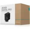 Oro aušintuvas DeepCool AK400 Digital PRO — 120 mm ventiliatorius, PWM, 1850 RPM, FDB, suderinamas su LGA 1700/1200/115x/AM4/AM5, juodas