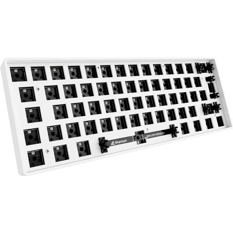Sharkoon Skiller SGK50 S4 Barebone žaidimų klaviatūra USB balta