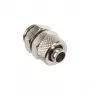 Tiesi jungtis G1/4 colio į 10/8 mm – blizgus sidabras