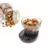 Virtuvinės svarstyklės Caso FinoCompact 03201 – 0,5 kg, 1 g, LED ekranas, nerūdijantis plienas/juoda