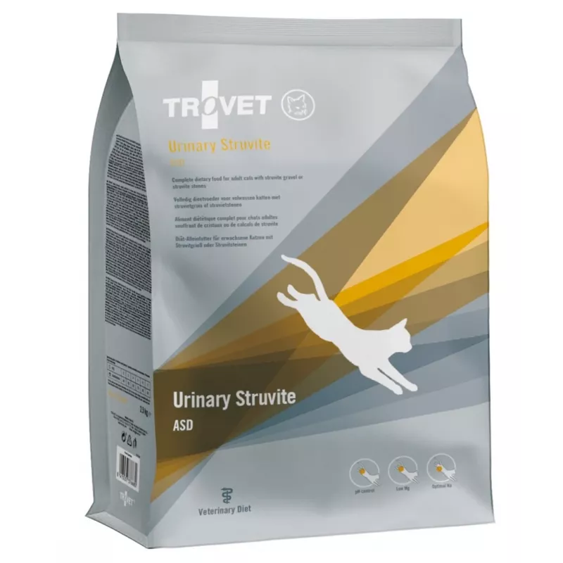 TROVET Urinary Struvite ASD - sausas kačių ėdalas - 2,5 kg