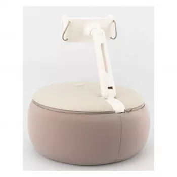 RealPower PillowStand-1 pasyvus laikiklis telefonui ir planšetei, smėlio spalvos