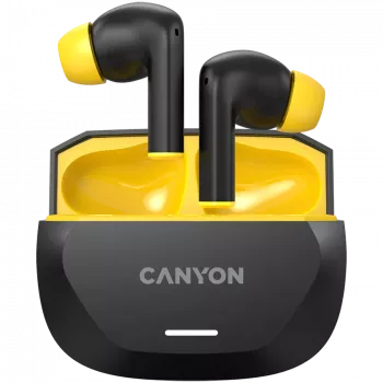 Canyon CNS-TWS7BY Hexagon 7 Belaidės Ausinės Juodos