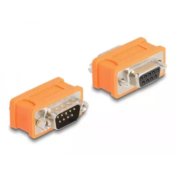 DeLOCK D-Sub 9 CAN magistralės adapteris su 120 omų rezistoriumi oranžinis