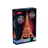 3D dėlionė Cubicfun Eiffel Tower Night Edition LED modelis 306-L534H – apšviestas architektūrinis 3D puzzle