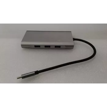 Docking stotelė RAIDSONIC IB-DK4040-CPD USB Type-C su dviem vaizdo išvestimis