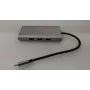 Docking stotelė RAIDSONIC IB-DK4040-CPD USB Type-C su dviem vaizdo išvestimis