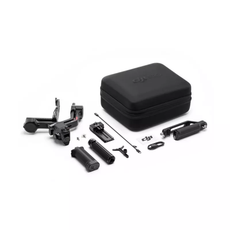 Rankinis kameros stabilizatorius DJI RS 4 Pro juodos anglies pluošto 360° pan