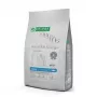 Sausas šunų ėdalas Nature's Protection White Dogs Silkė suaugusiems mažų veislių 1,5 kg – žuvis, 25% baltymų, 16% riebalų, jautriam skrandžiui, pilnavertis pašaras