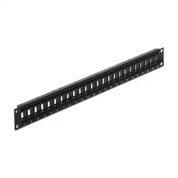 Patch panel DeLOCK 43340 – 24 prievadų, 19 inch montuojamas
