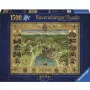 Dėlionė Ravensburger Hogwarts žemėlapis 1500 dalių